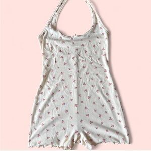 Floral Halter Jumpsuit